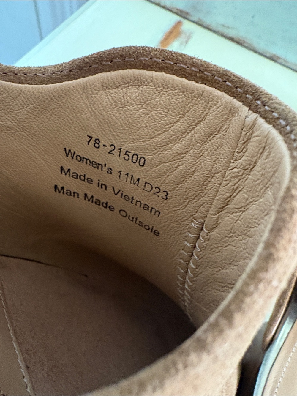 Johnston & Murphy Trista Suede Mules Brown Leather Slip-On Women’s Size 11 - Picture 7 of 8